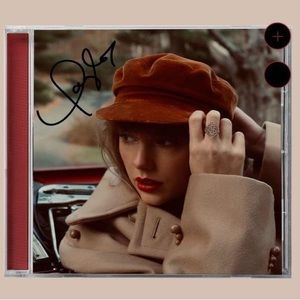 SIGNED Taylor Swift Red CD NEW in Plastic wrapping